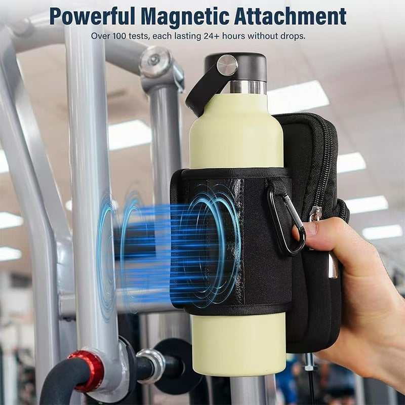 Gym Portable Magnet Mobile Phone Bag