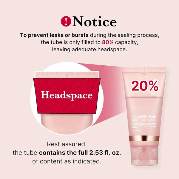 Gesichtsmaske Collagen Wrapping Mask Straffende Elastizität & Feuchtigkeitsversorgung Anti-Falten Für die Hautpflege
