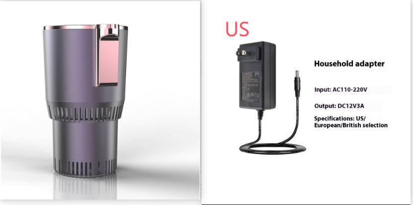 2 in 1 車用暖房&冷房 12V スマートカーカップホルダー デジタル温度表示