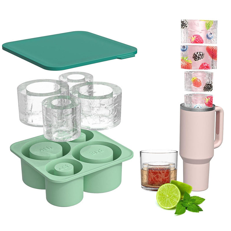 Ice Cube Mold Quick-frozen Household Edible Silicon Ice Tray