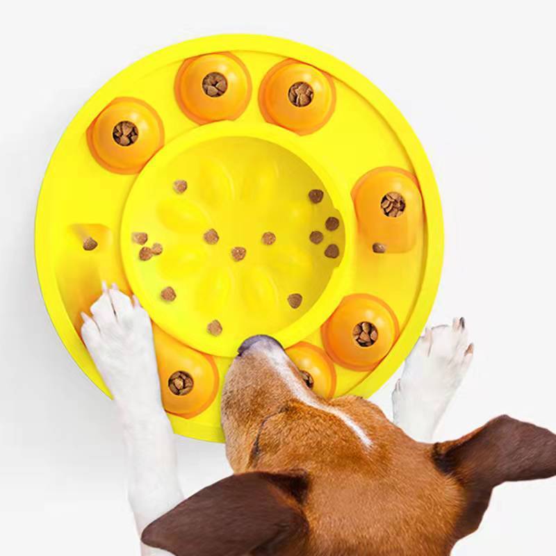 Hundespielzeug, Puzzlespielzeug, Slow Feeder, interaktiver Futterspender für Welpen, erhöht den IQ