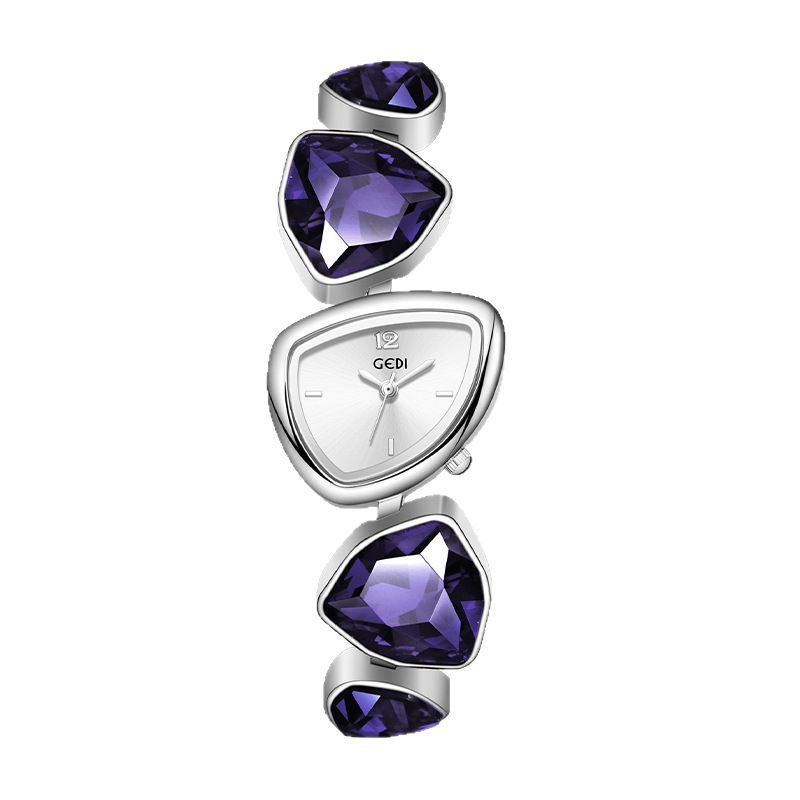 Light Luxury Crystal Diamond Bracelet Watch