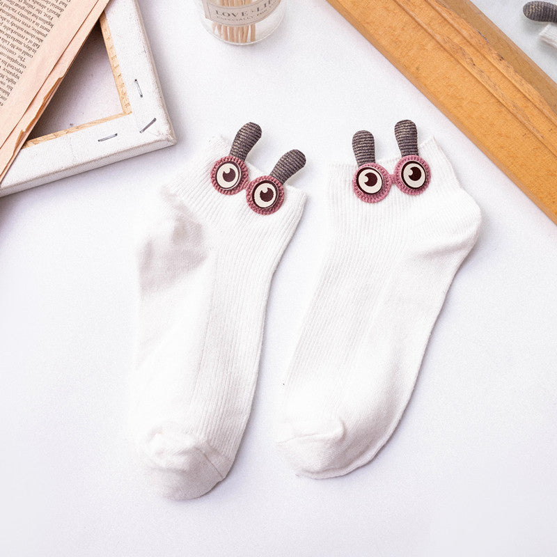 Ladies Fashion Personality New Cartoon Socks