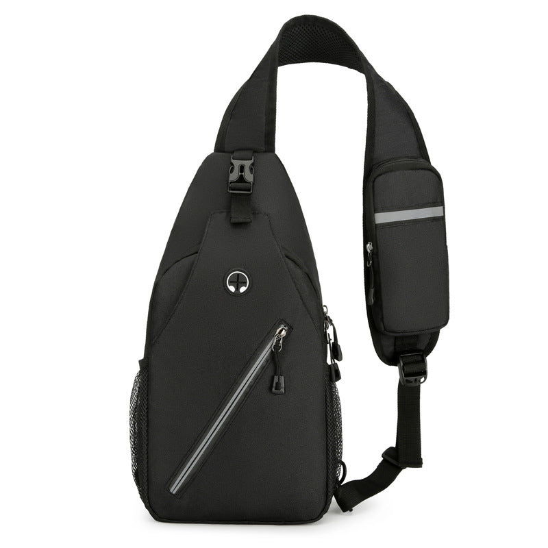 New Hard-Wearing Canvas Shoulder Messenger chest Bag