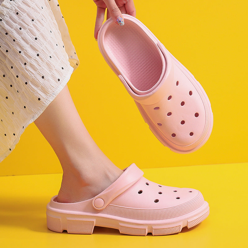 EVA Poop Hole Damen Sandalen Sommer Indoor Home Badezimmer Hausschuhe