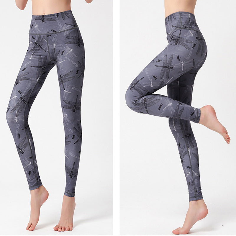 Mode Tie Dye Leggings Frauen Fitness Yoga Hosen