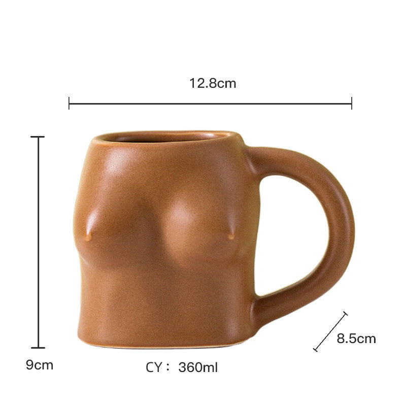 Hand around the Cup art Ceramic Mug