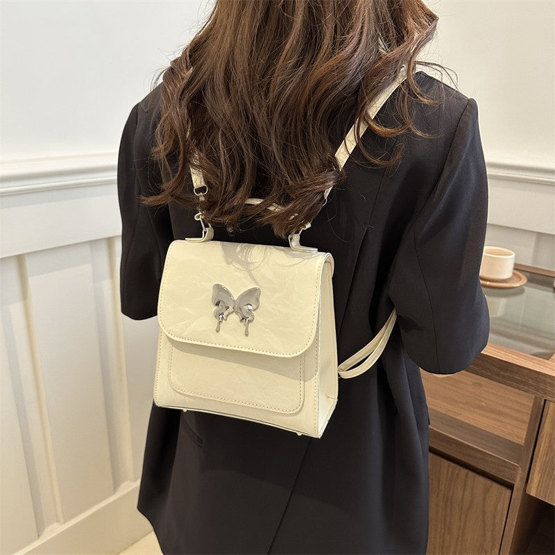 Mode Preppy Style Damen Tasche Hand-Trage-Rucksack