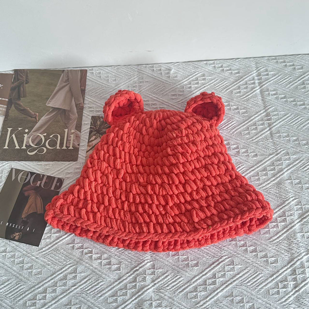 Cute Devil Horn Wool Hat