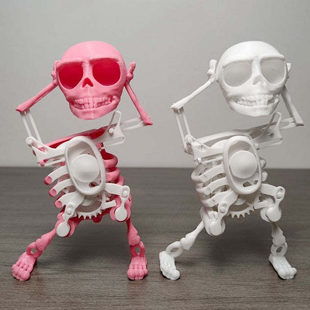 3D Model Mini Skull Customized Funny Dancing Style Lucky Toy