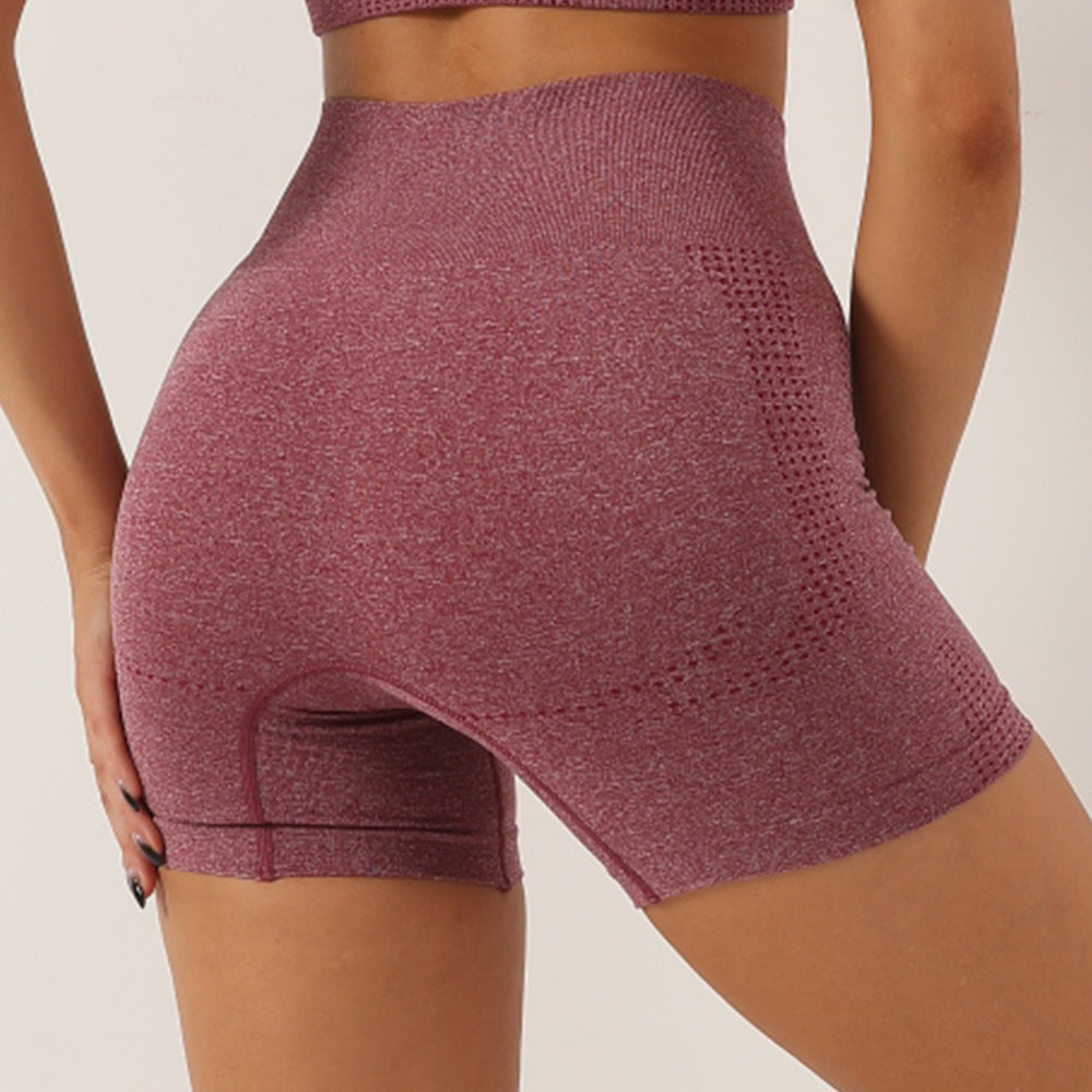女性用ワークアウトヨガショーツ、夏用ランニングジムショーツ