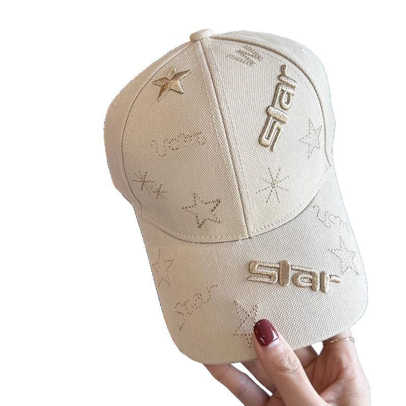 Lovers Wild Casual Sun-proof Face-looking Small Peaked Cap