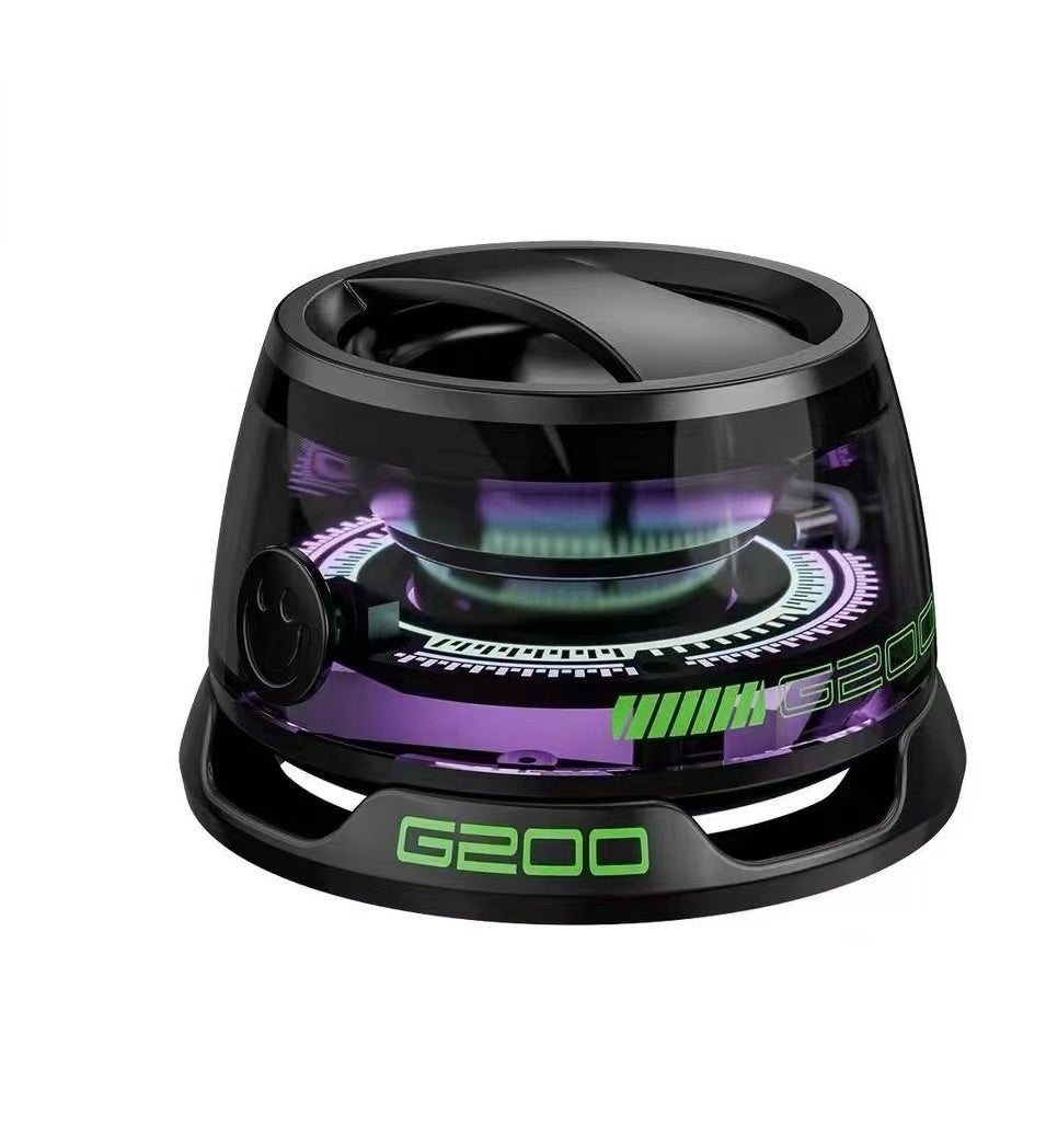 Portable Bluetooth Lighting Speaker (BT5.3) 7 Hours Playback Magnetic Phone Holder