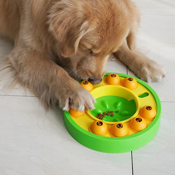 Hundespielzeug, Puzzlespielzeug, Slow Feeder, interaktiver Futterspender für Welpen, erhöht den IQ