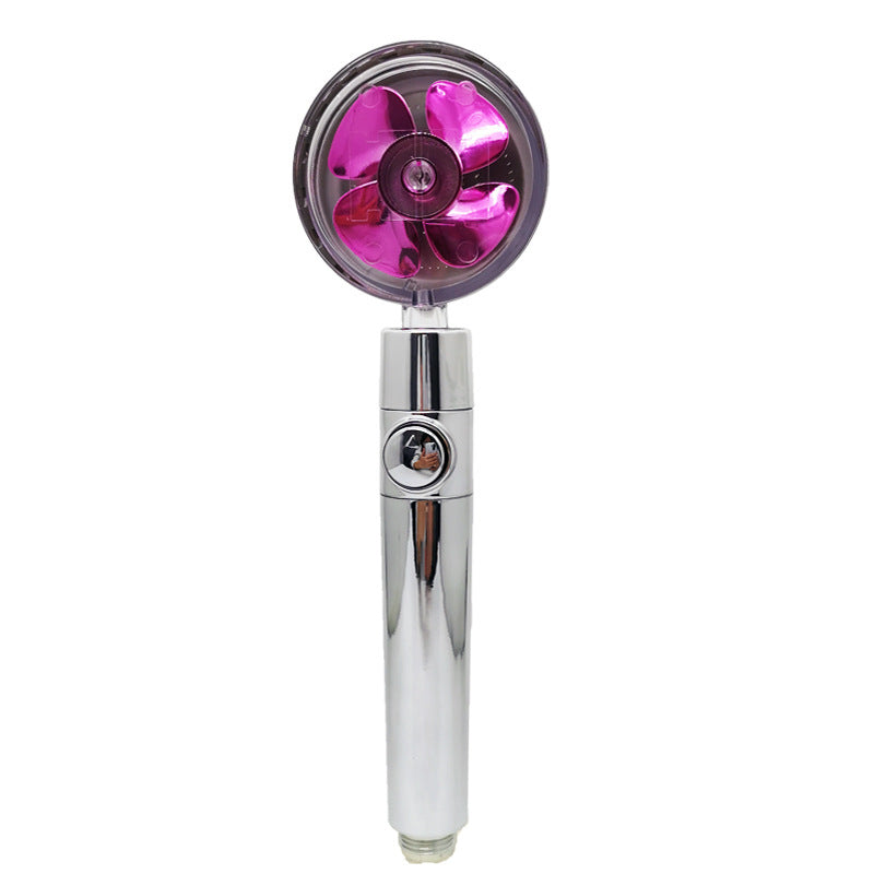 Propeller Driven Shower Head