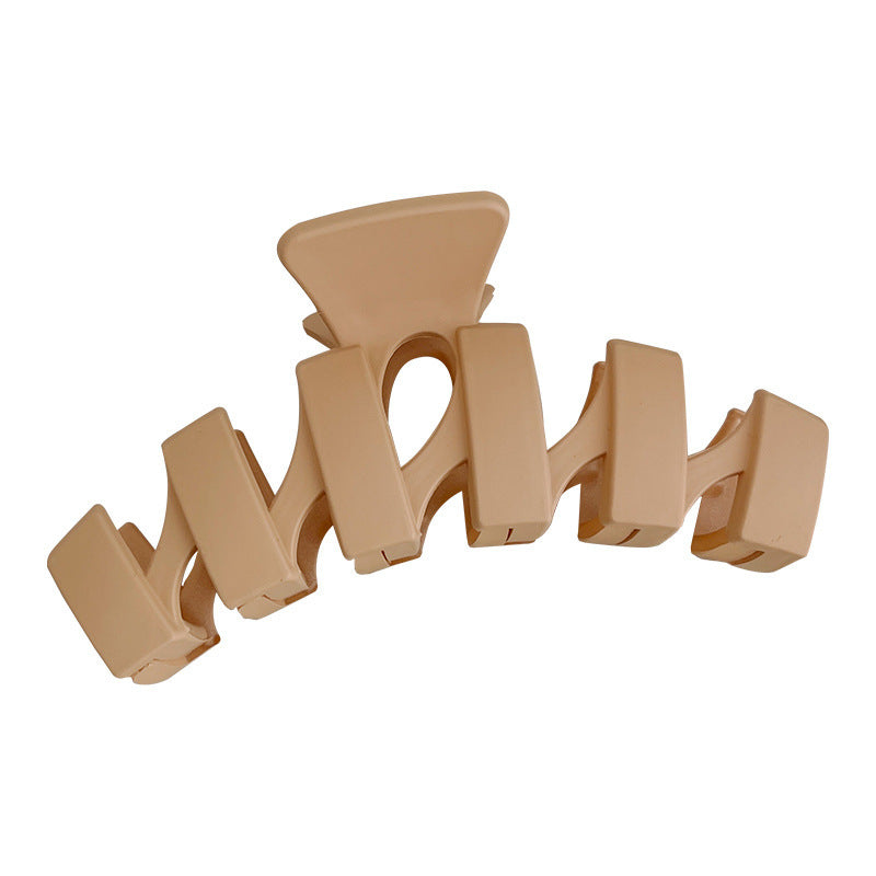 Women's Large Simplicity Grip Frosted Hair Claw