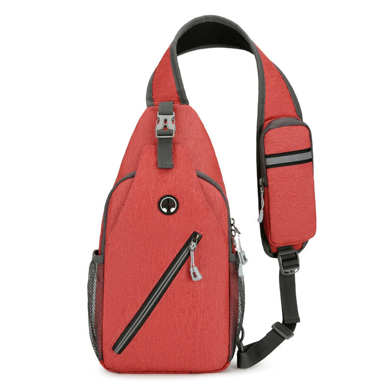 New Hard-Wearing Canvas Shoulder Messenger chest Bag