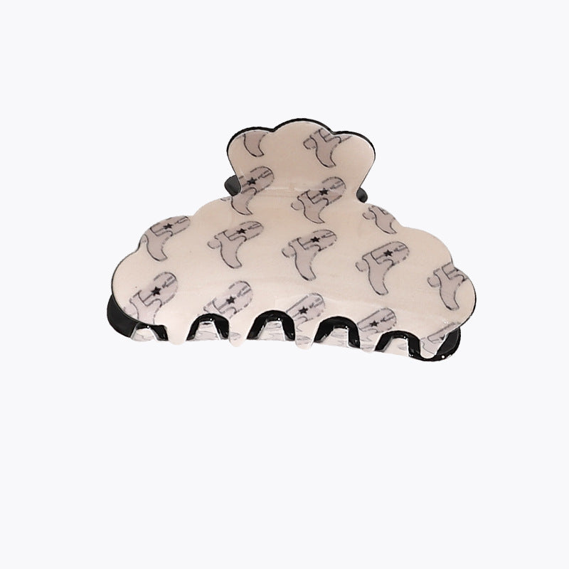 Women's Simple Vintage Acrylic Hair Clip