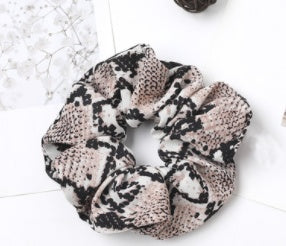 Bright Leopard Style Scrunchie