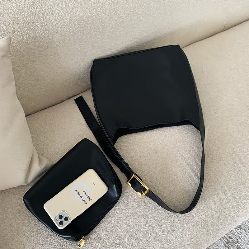 Women's Shoulder Minimalist PU Leather Bag