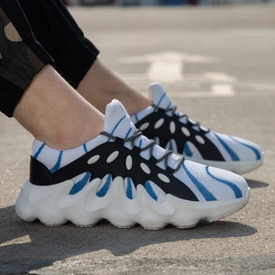 Increased breathable men's shoes