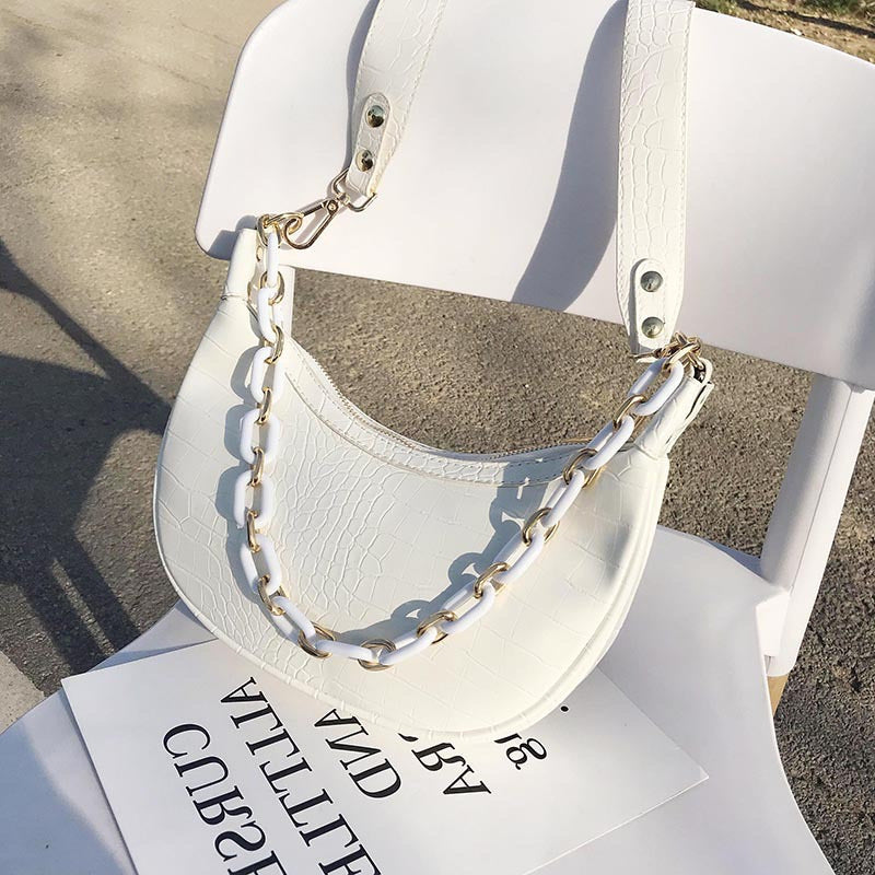 Crossbody baguette dumplings Bag