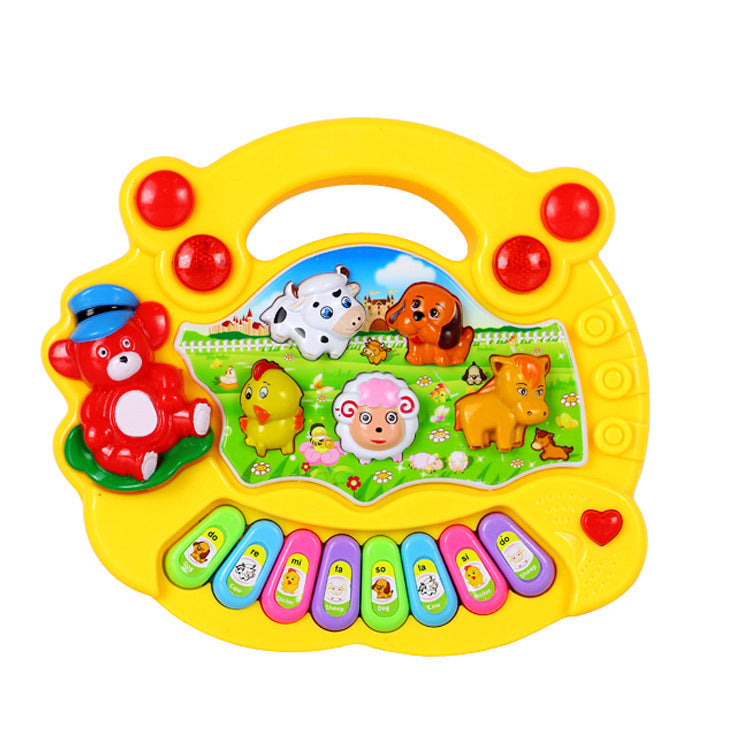 Bauernhof Tier Tastatur Musikinstrument Kind Baby Spielzeug