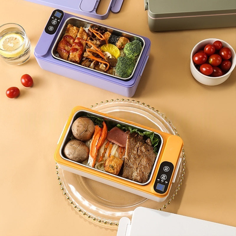 Self Heating Large Capacity Electric Heat Insulation Lunch Box