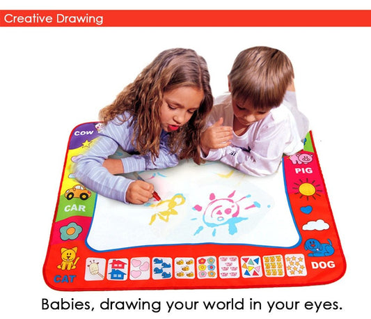 Kids Add Water with Magic Pen Doodle Painting Picture Water Drawing Play Mat