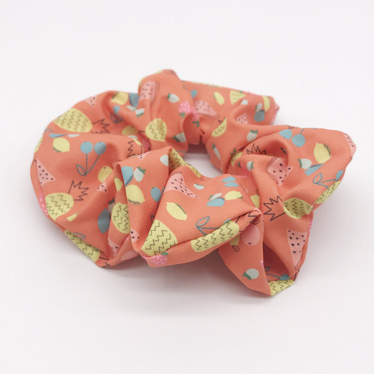 Printed fabric headband large Scrunchie