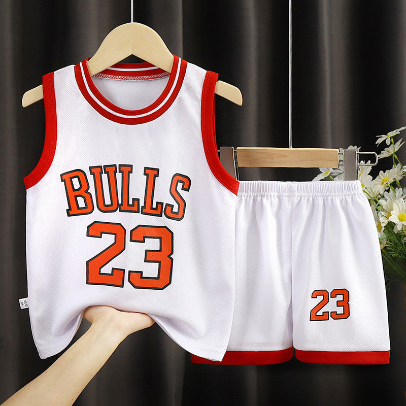 Children's Clothing Sports Basketball Style Wear