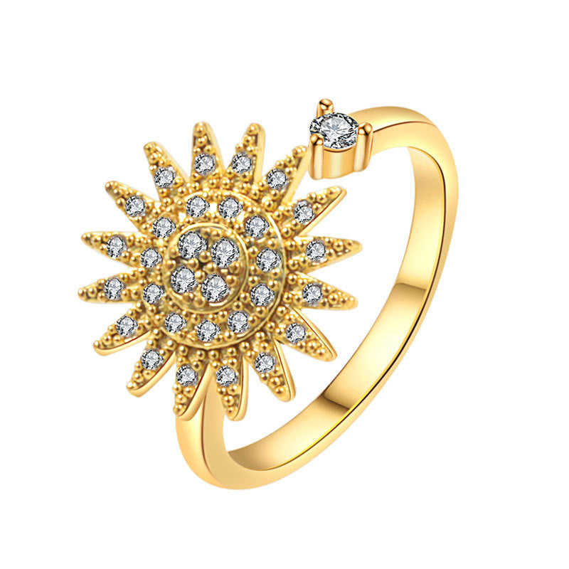SUNFLOWER Spinning Ring