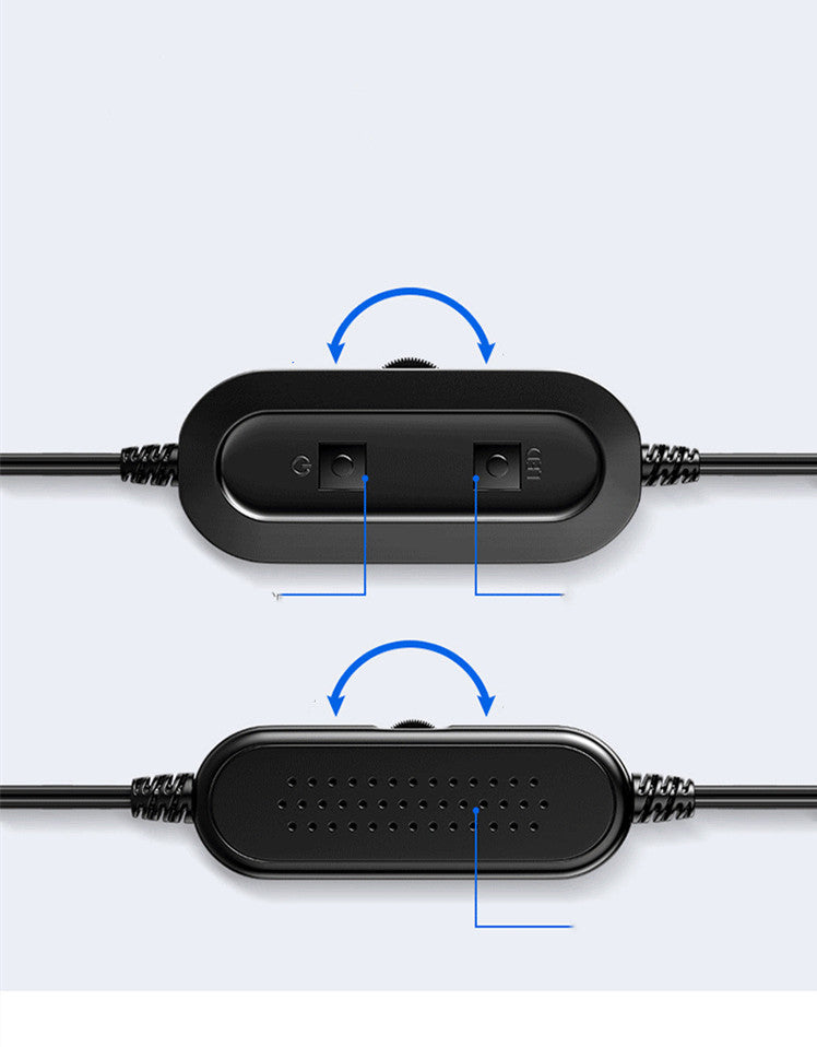 Soundbar-Lautsprecher für Desktop-Computer mit stylischem Augen-Design