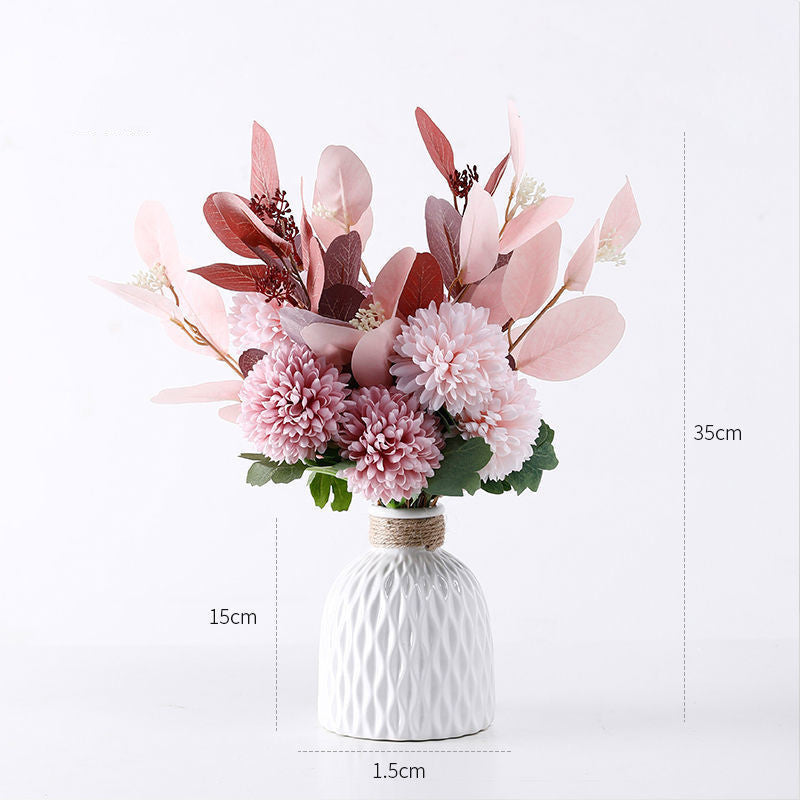 軽量で高級な陶器の花瓶装飾