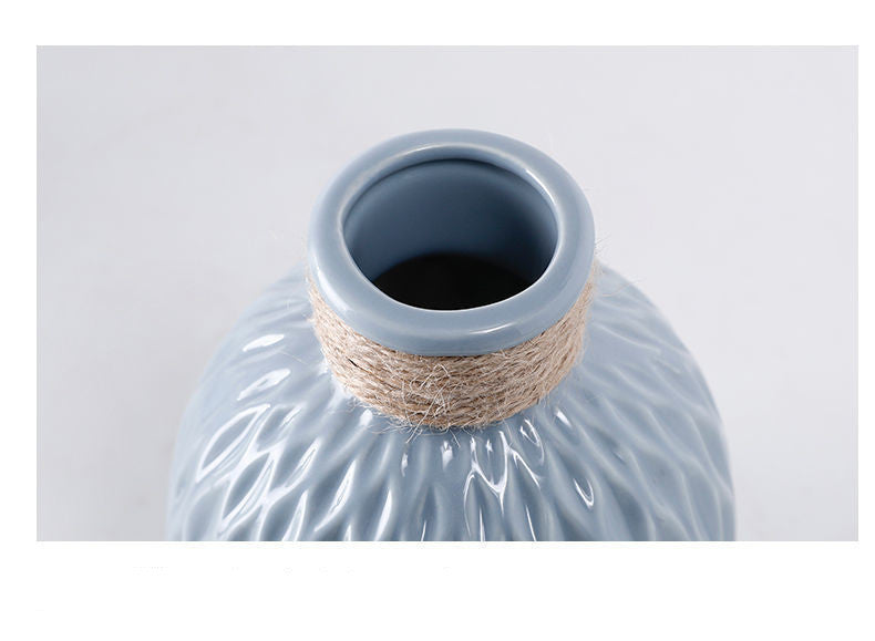 軽量で高級な陶器の花瓶装飾