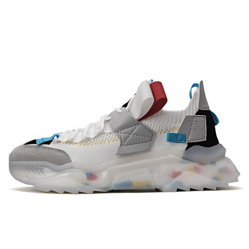 Colorful Popcorn Bottom Breathable Sneakers
