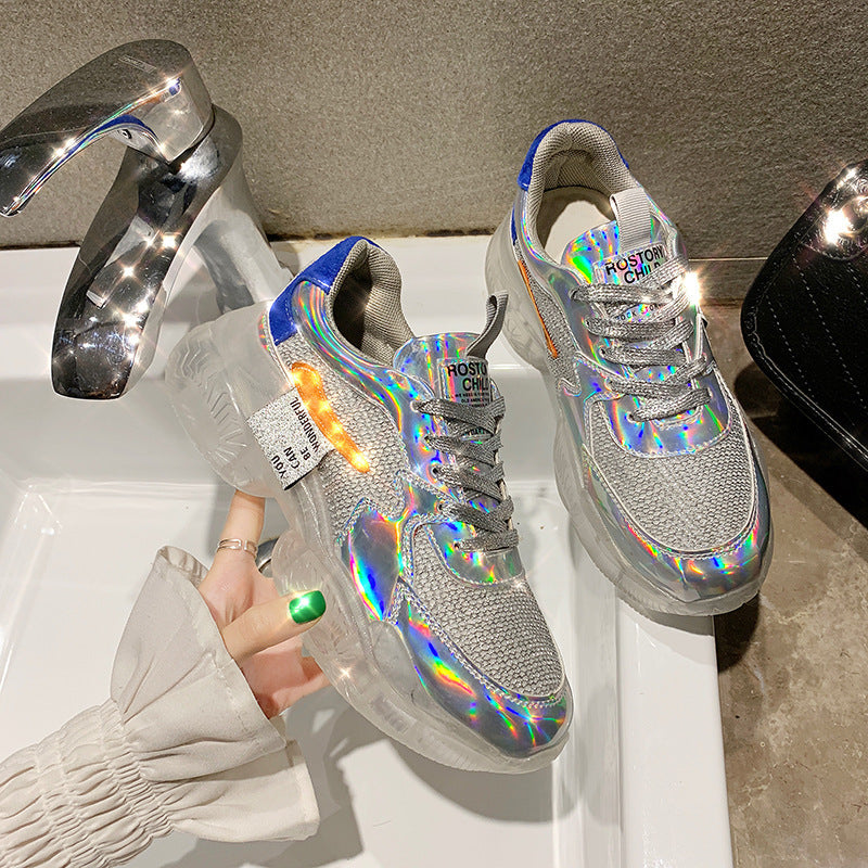 Women Transparent Sneakers