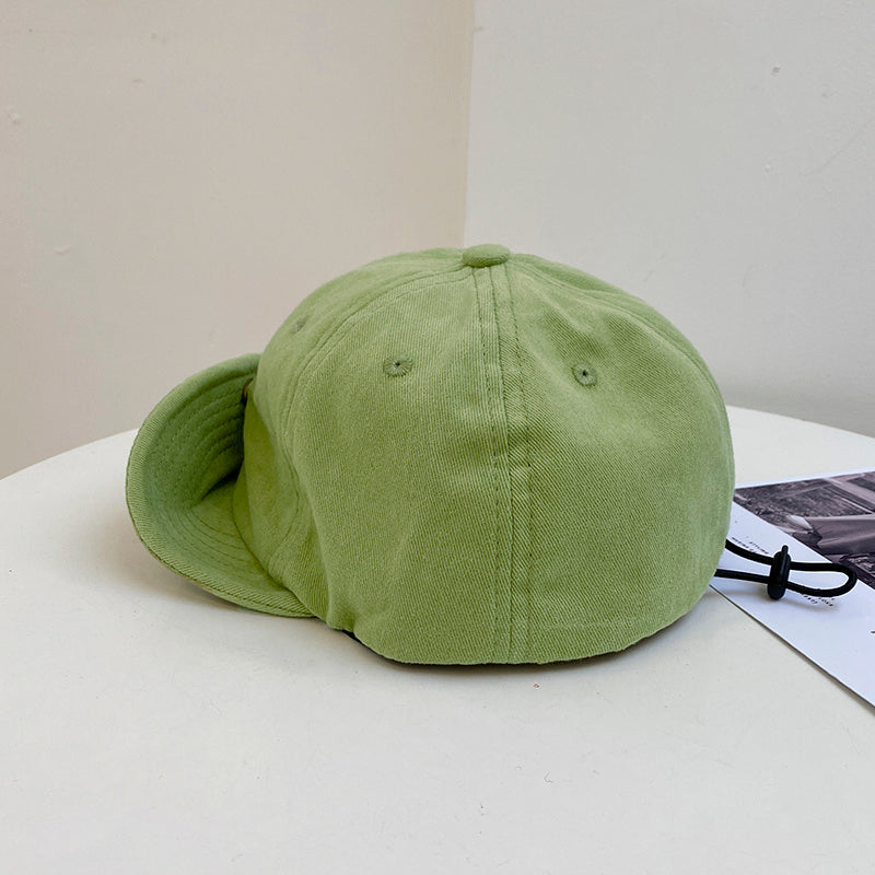Women's Baseball Caps With Solid Color Soft Brim