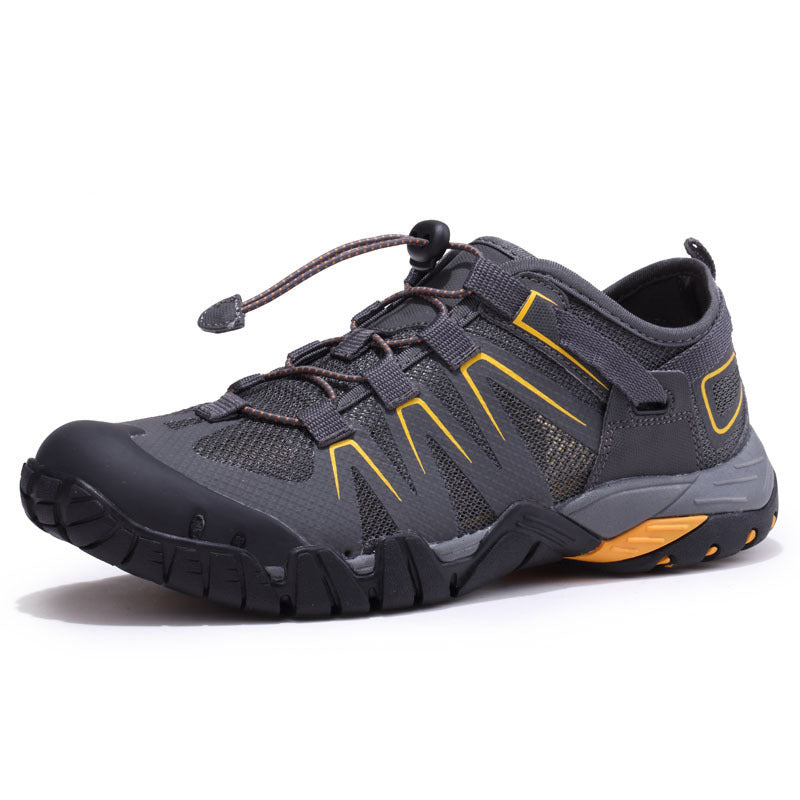 Men Outdoor Sports Water Mesh Breathable Sneakers Fishing Rubber