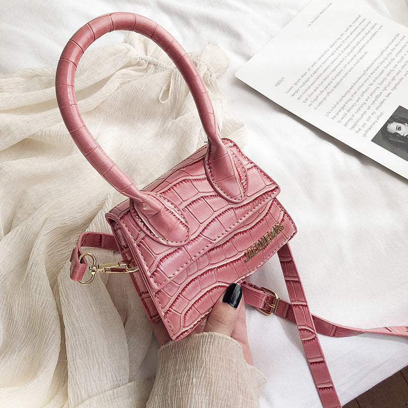 Neue Mode Tragbare Kleine Quadratische Messenger-Tasche Mit Einer Schulter