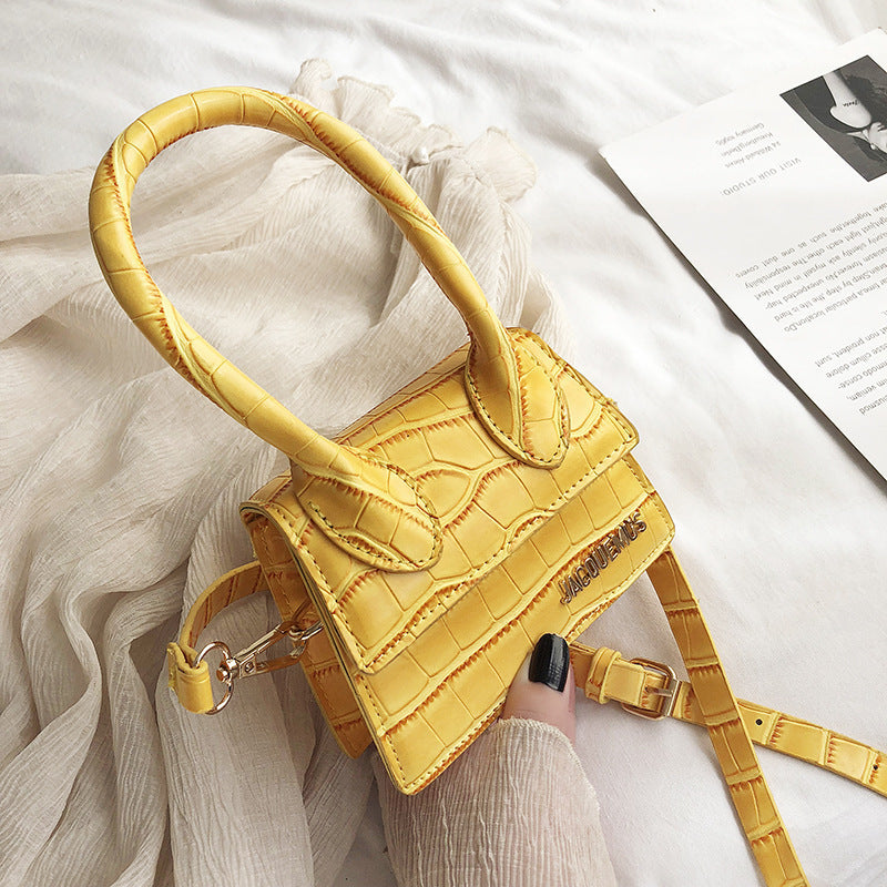 Neue Mode Tragbare Kleine Quadratische Messenger-Tasche Mit Einer Schulter