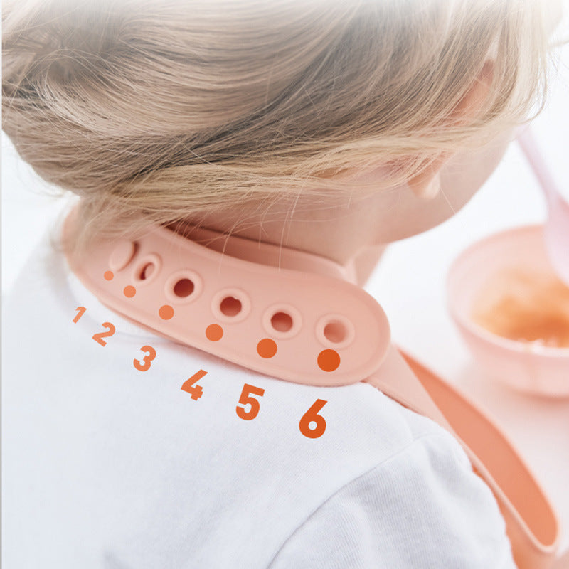 Kids Saliva Waterproof Bibs Silicone Super Soft Food Rice Pockets
