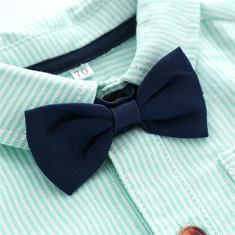Gentlemen Romper Infant Clothes