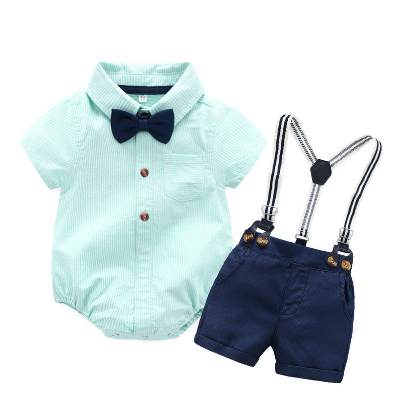 Gentlemen Romper Infant Clothes