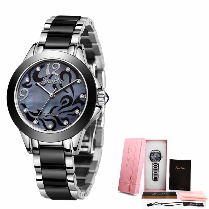 Ceramic Ladies Exquisite High-end Watch