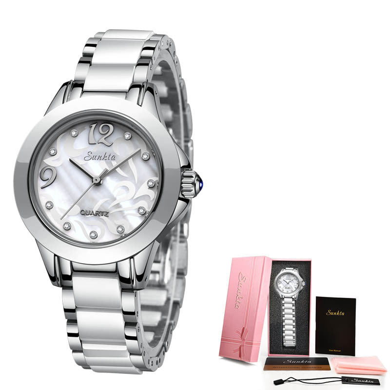 Ceramic Ladies Exquisite High-end Watch