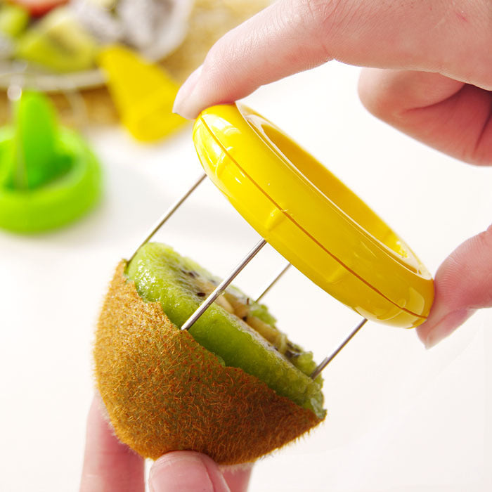 Multi-fruit Slicer Flesh Digging Spoon Melon Go Fruit Capsule Kiwi Dragon Fruit Cut Into Strips