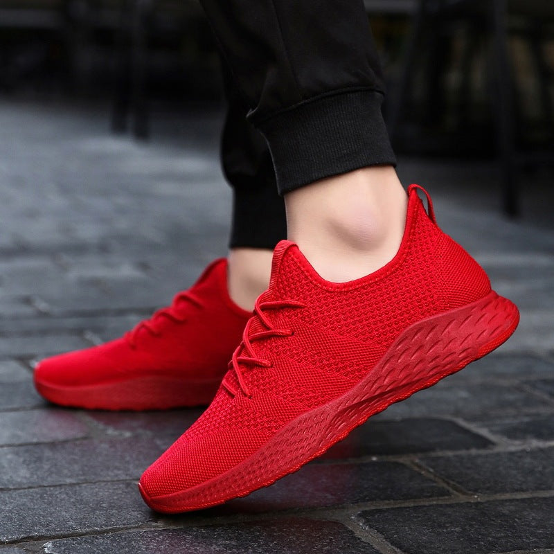 Spring And Summer Breathable Net Men'S Shoes Casual Shoes