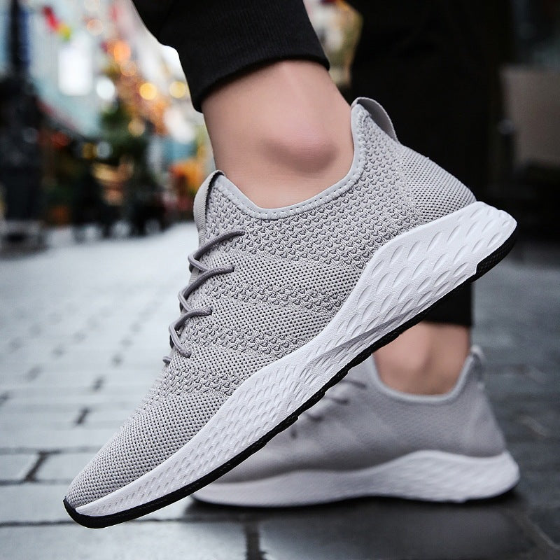 Spring And Summer Breathable Net Men'S Shoes Casual Shoes