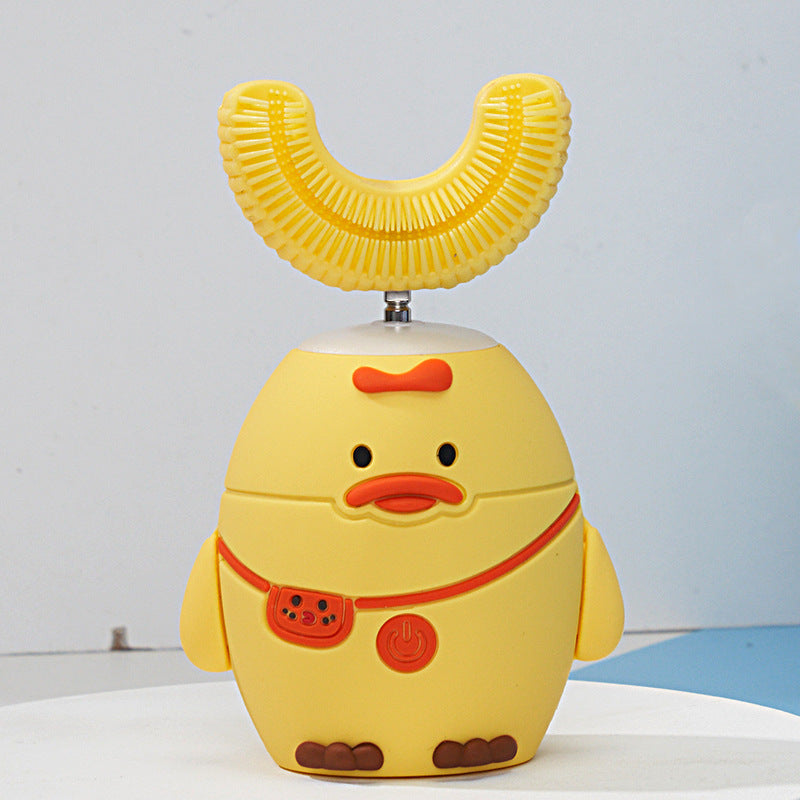 Electric Children Smart 360 Degrees U Toothbrush for Kids Silicon Automatic Ultrasonic